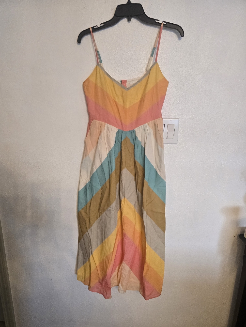 Mother Denim The Walking On Sunshine Catch The Sun Dress Multicolor Size XS